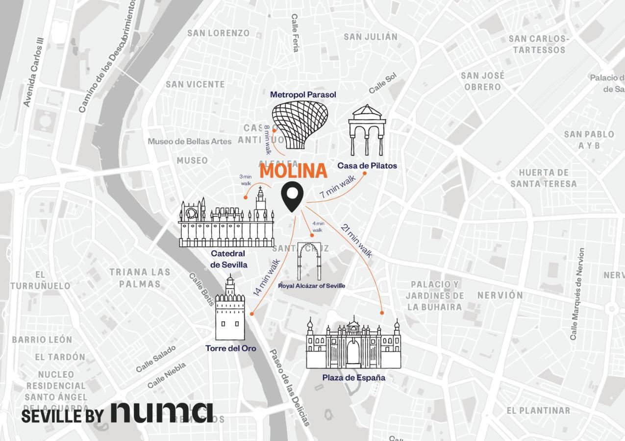 Numa Seville Molina Exterior foto